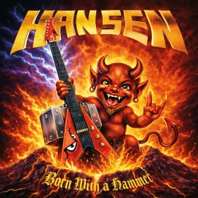 KAI HANSEN · Born With A Hammer | BLACK LP (Heavy Metal Vinyl) · Bild 1