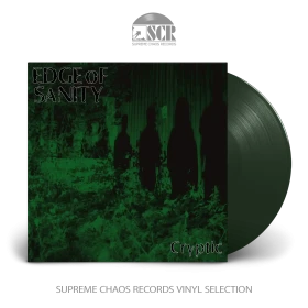 EDGE OF SANITY · Cryptic (Re-issue) | DARK GREEN LP (Melodic Death Metal Vinyl)