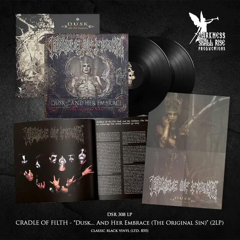 CRADLE OF FILTH · Dusk And Her Embrace (The Original Sin) | BLACK 2LP (Gothic Metal/Black Metal Vinyl) · Bild 3