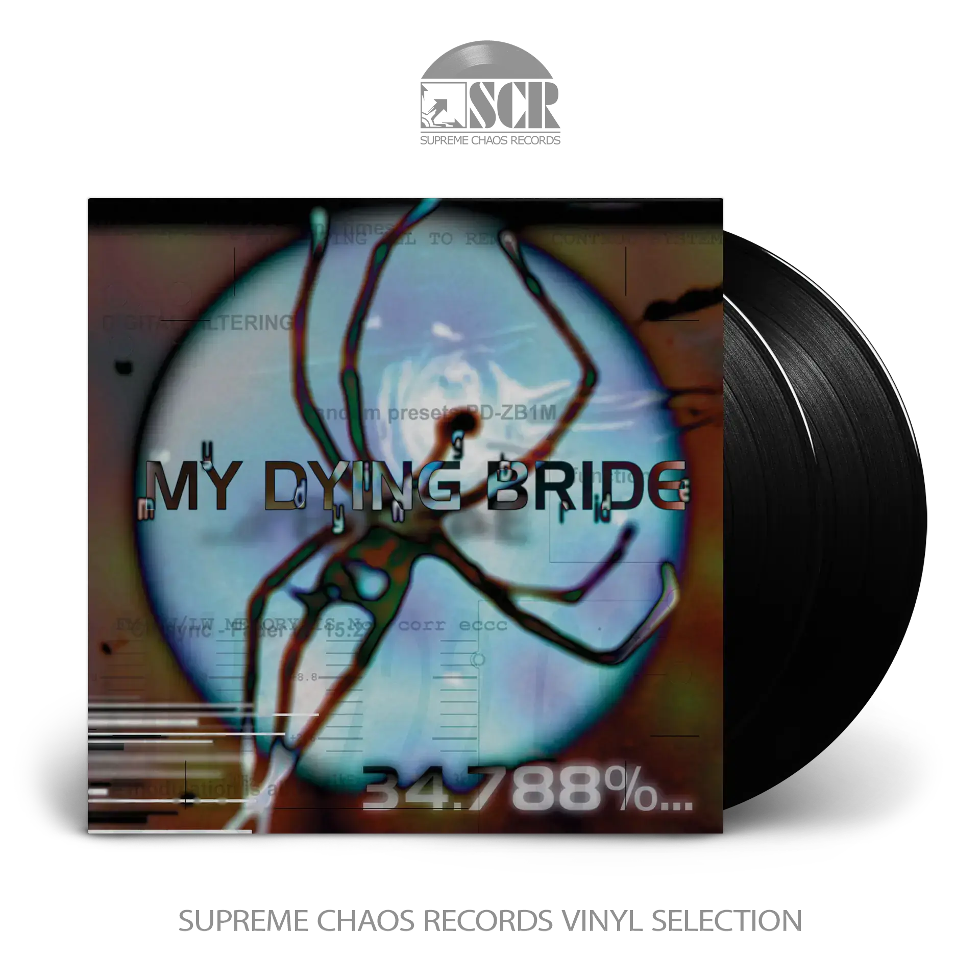 MY DYING BRIDE - 34.788% Complete · BLACK 2LP (Gothic Metal/Doom Metal Vinyl)