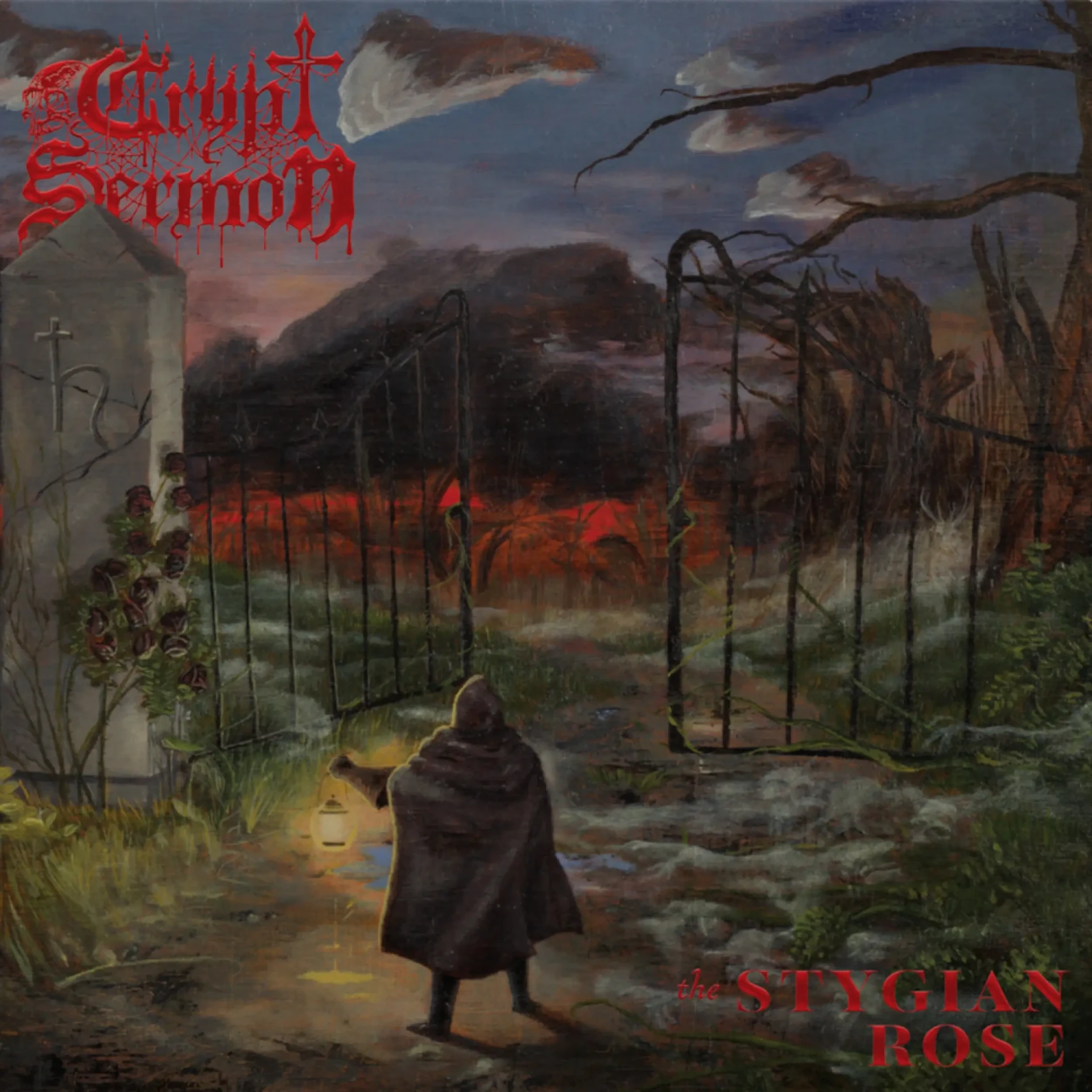 CRYPT SERMON - The Stygian Rose · BLACK LP (Doom Metal Vinyl) · Bild 1