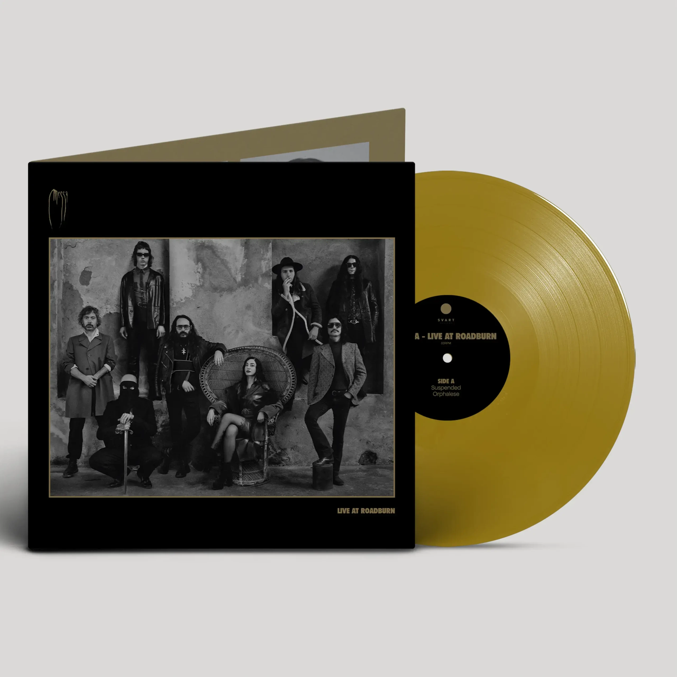MESSA - Live at Roadburn · GOLD LP (Doom Metal Vinyl) · Bild 2