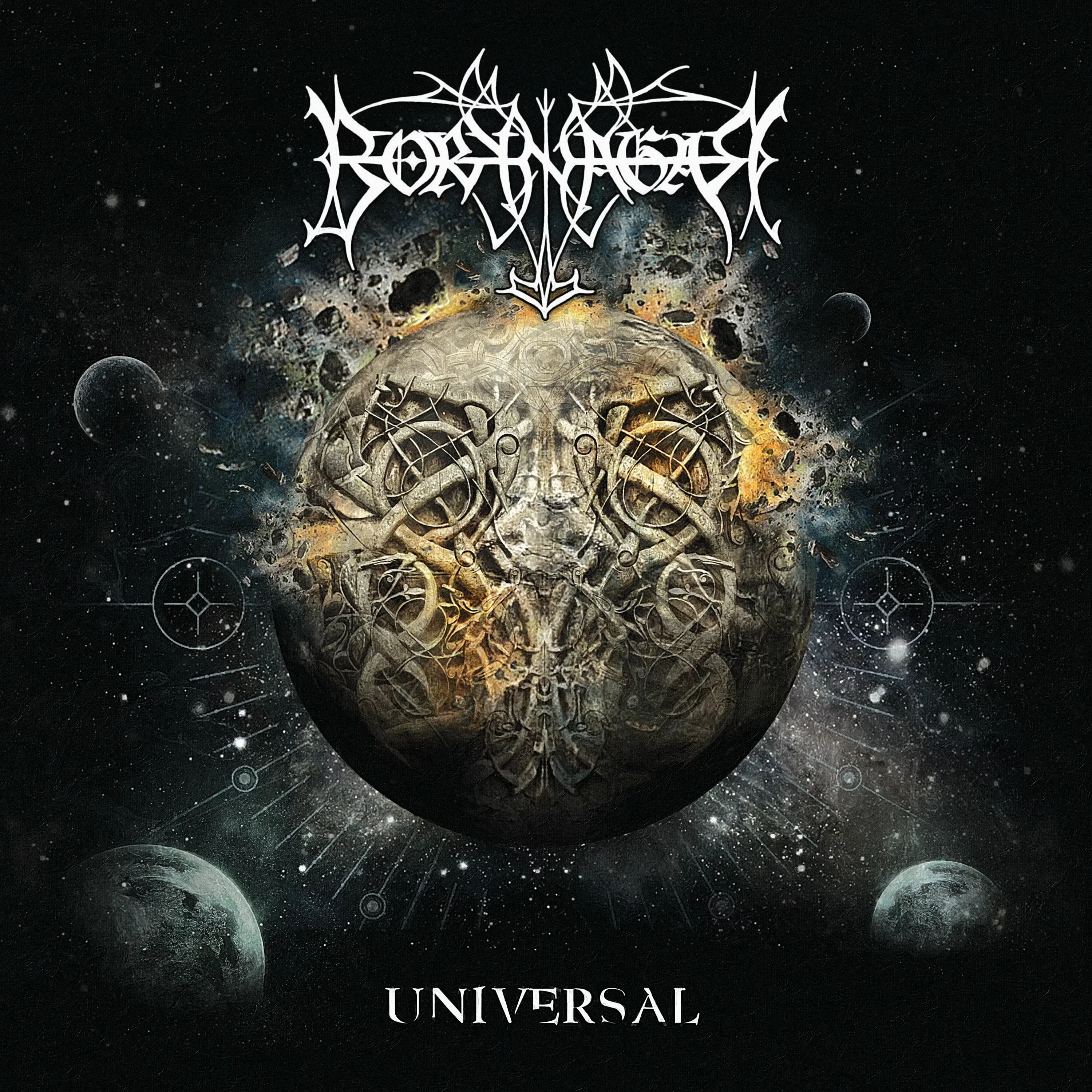 BORKNAGAR · Universal (Re-Issue 2023) | TRANPSARENT YELLOW 2LP (Progressive Metal/Black Metal Vinyl) · Bild 1