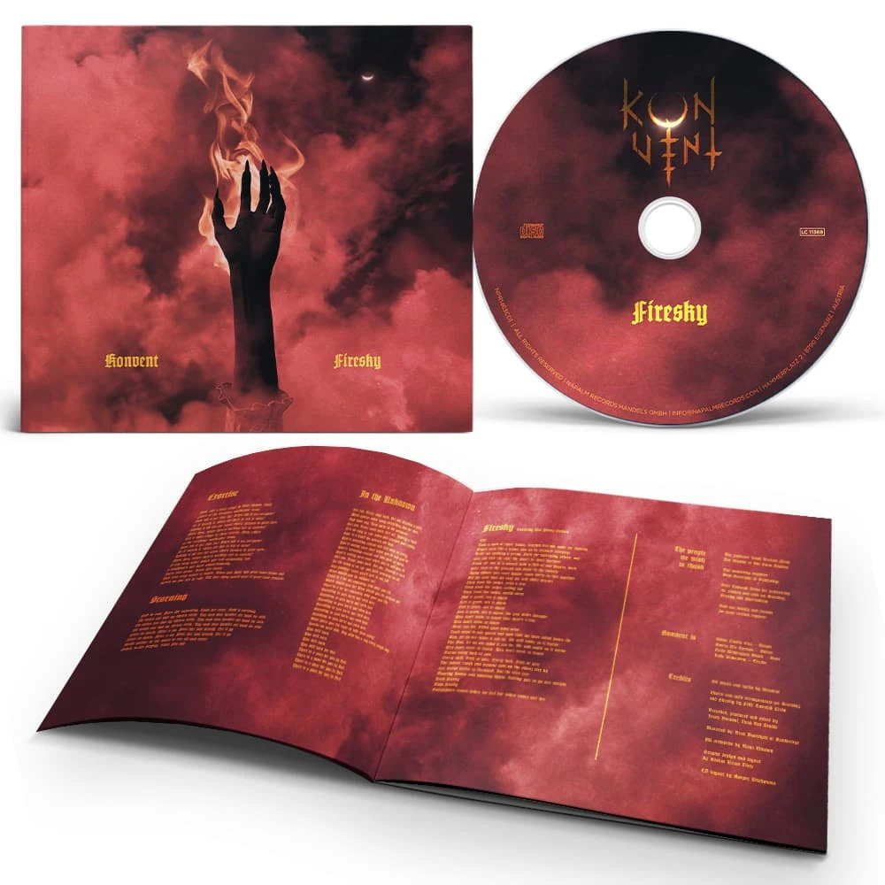KONVENT · Firesky | DIGIPAK CD (Doom Metal CDs) · Bild 2
