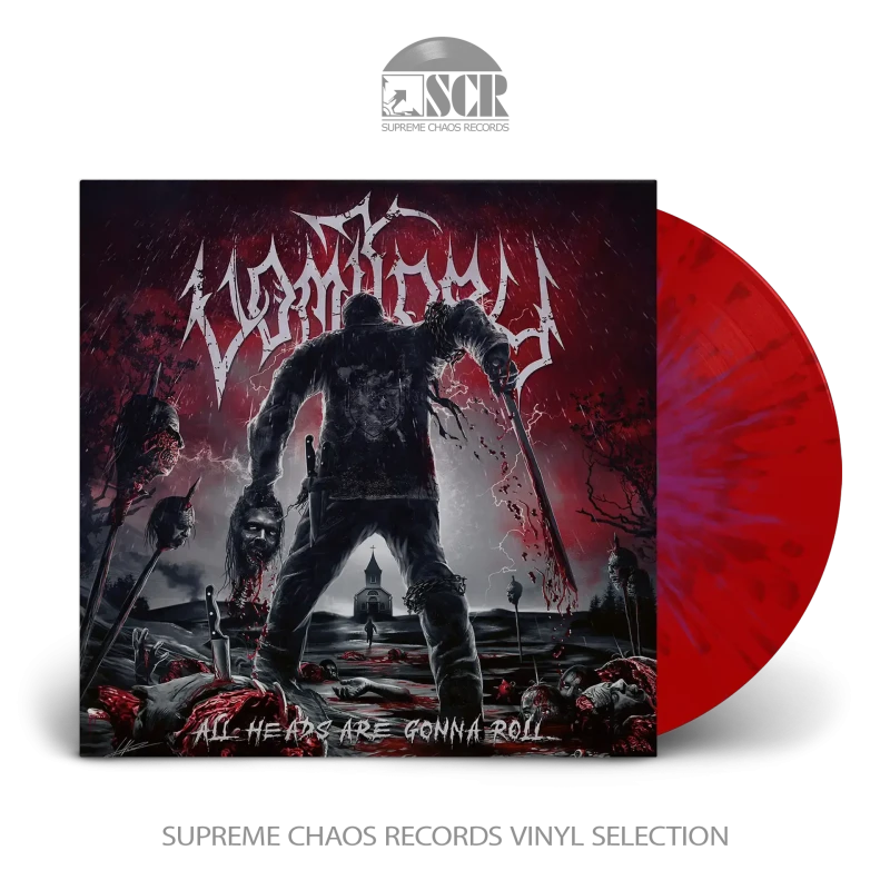 Vomitory · All Heads Are Gonna Roll | RED Purple Splatter LP