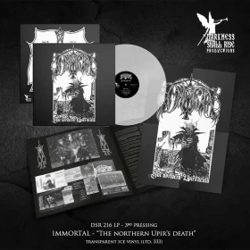 IMMORTAL · The Northern Upir's Death | TRANSPARENT LP (Black Metal Vinyl) · Bild 2