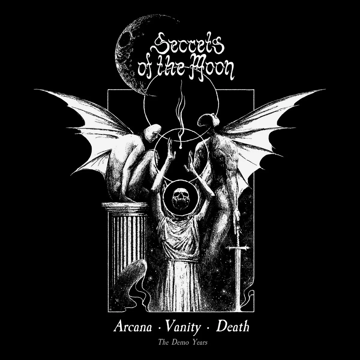 SECRETS OF THE MOON · Arcana Vanity Death (The Demos Years) | BLACK 3LP (Black Metal Vinyl) · Bild 1