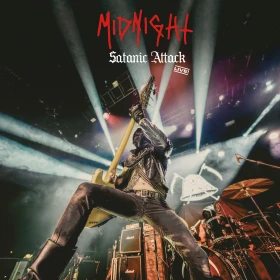 MIDNIGHT · Satanic Attack Live! | BLACK LP (Black Metal/Heavy Metal Vinyl) · Bild 1