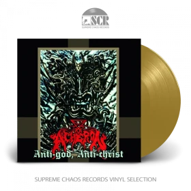 ACHERON · Anti-god, Anti-christ | GOLD/BRONZE LP (Death Metal Vinyl)