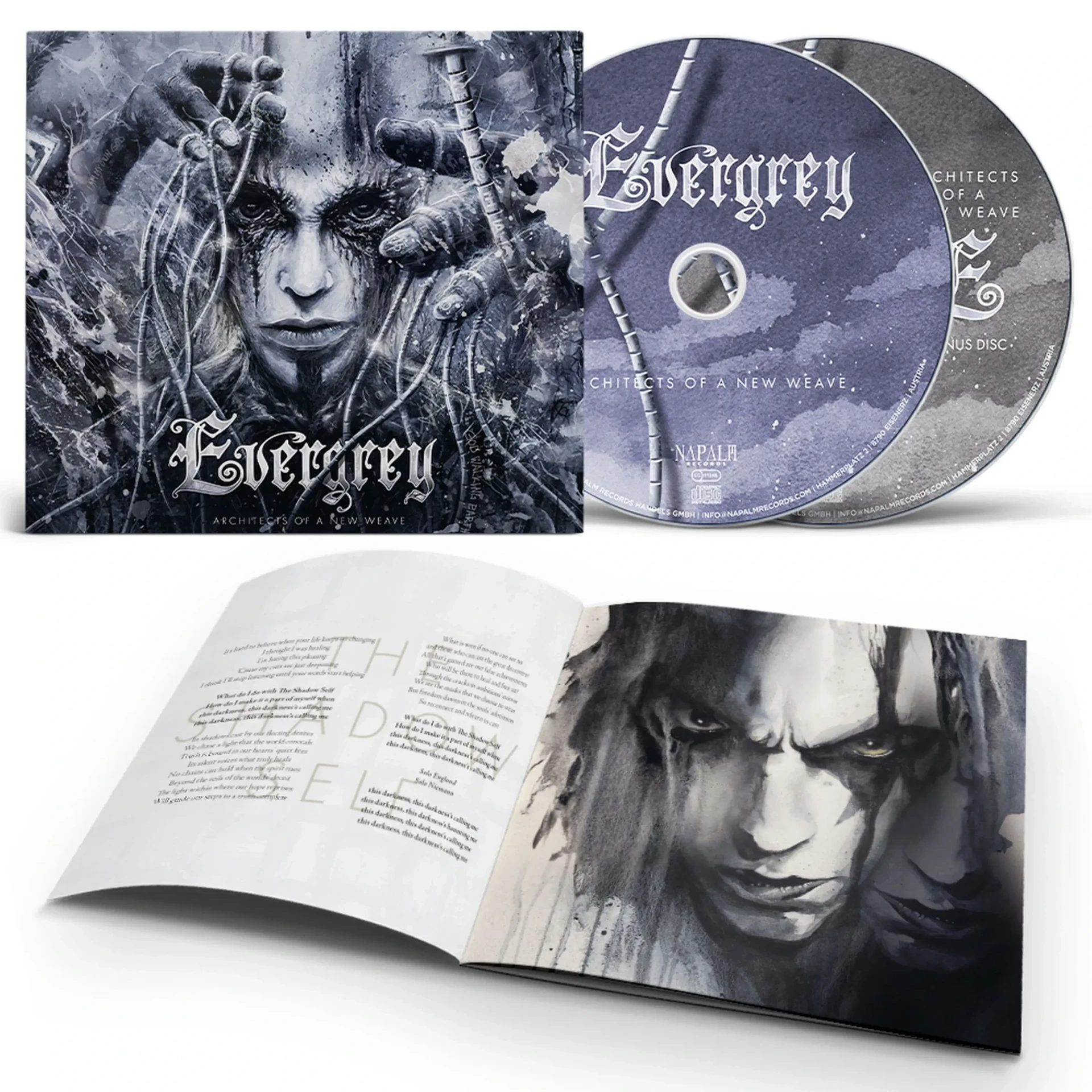 EVERGREY · Architects Of A New Weave | DIGIPAK 2CD (Progressive Metal/Gothic Metal CDs)
