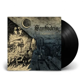 SANHEDRIN · Lights on | BLACK LP (Heavy Metal Vinyl)