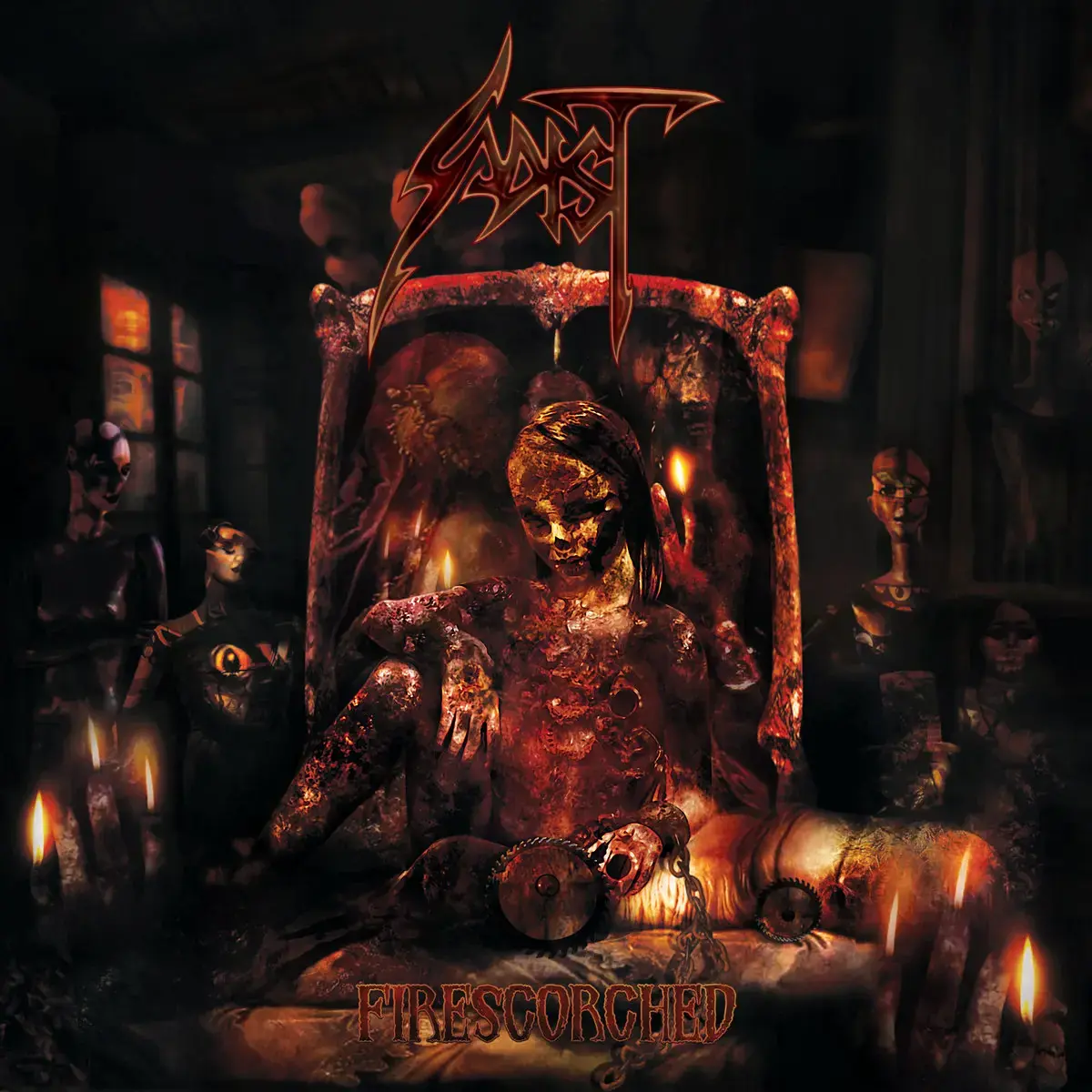 SADIST · Firescorched | PICTURE DISC LP (Death Metal Vinyl) · Bild 2