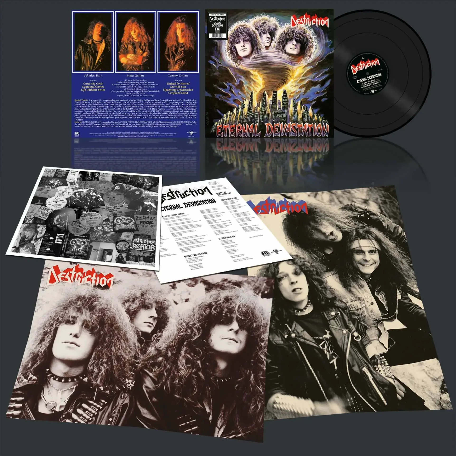 DESTRUCTION - Eternal Devastation [BLACK LP] (Thrash Metal Vinyl) · Bild 2