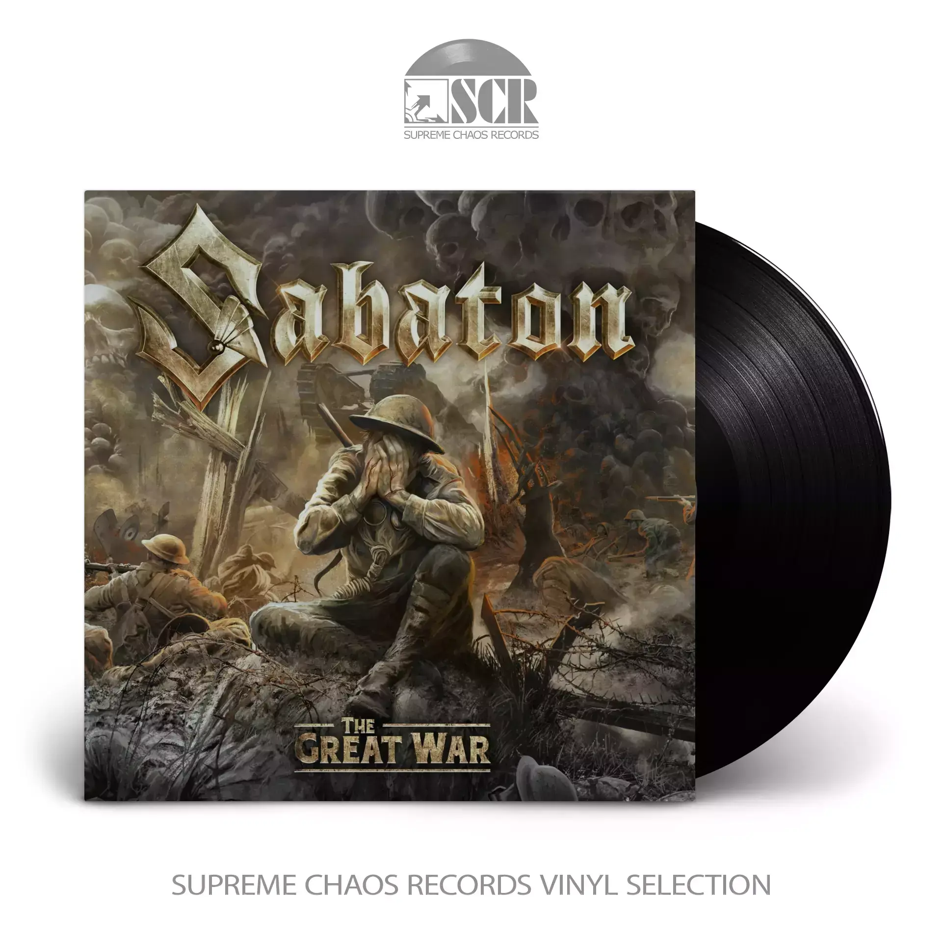 SABATON - The Great War · BLACK LP (Heavy Metal Vinyl)