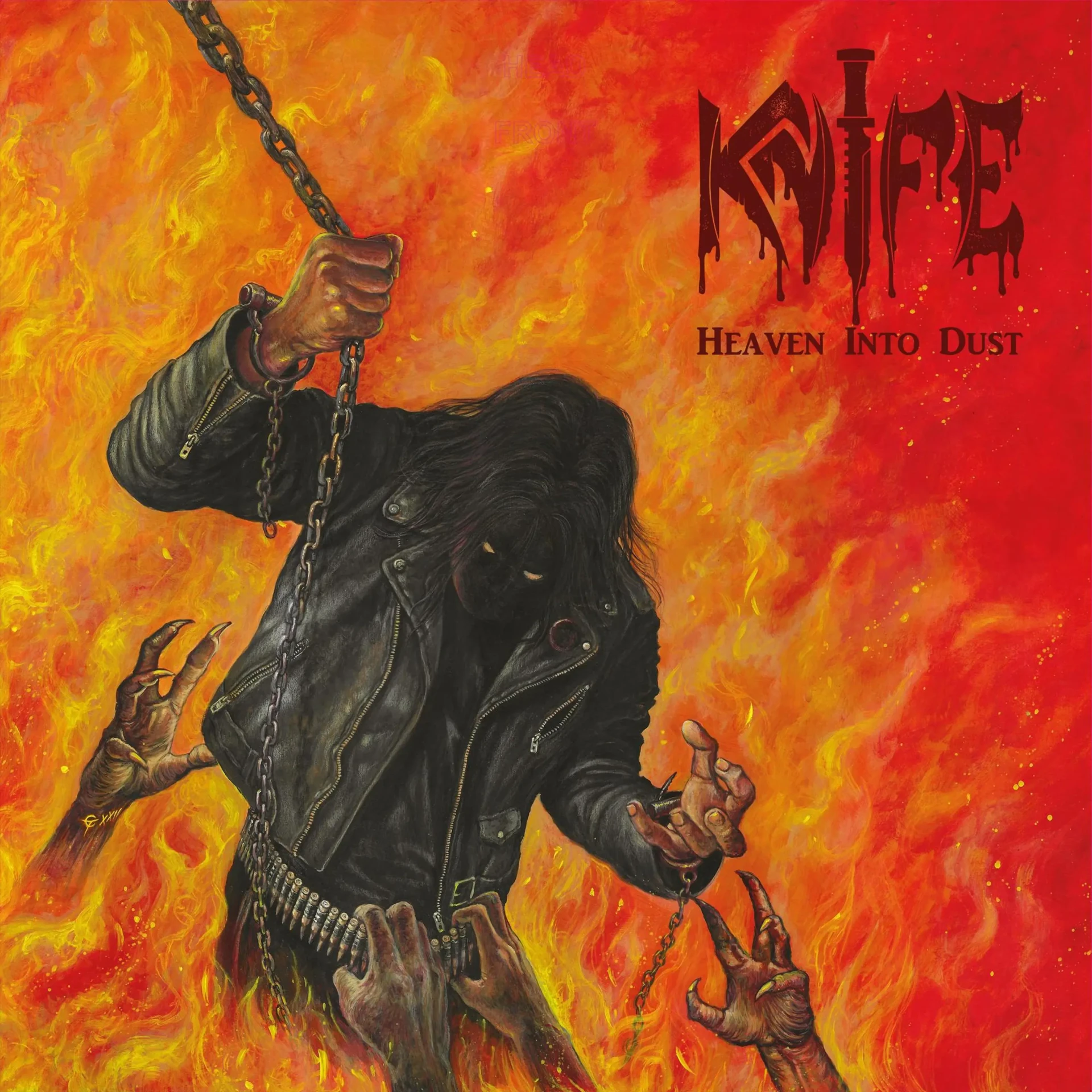 KNIFE · Heaven Into Dust | CD (Speed Metal CDs)