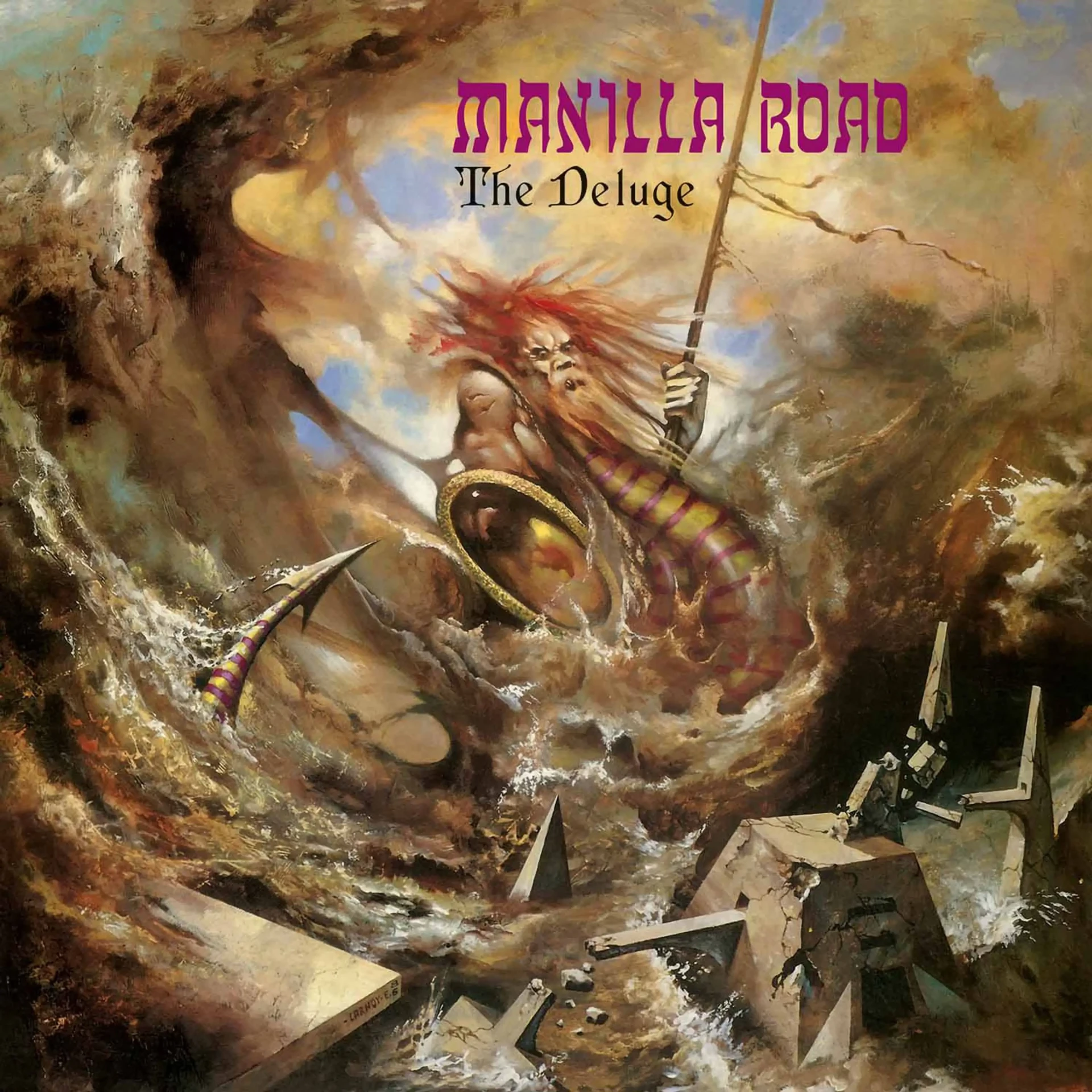 MANILLA ROAD · The Deluge (2026) | BLACK LP (Heavy Metal Vinyl) · Bild 1