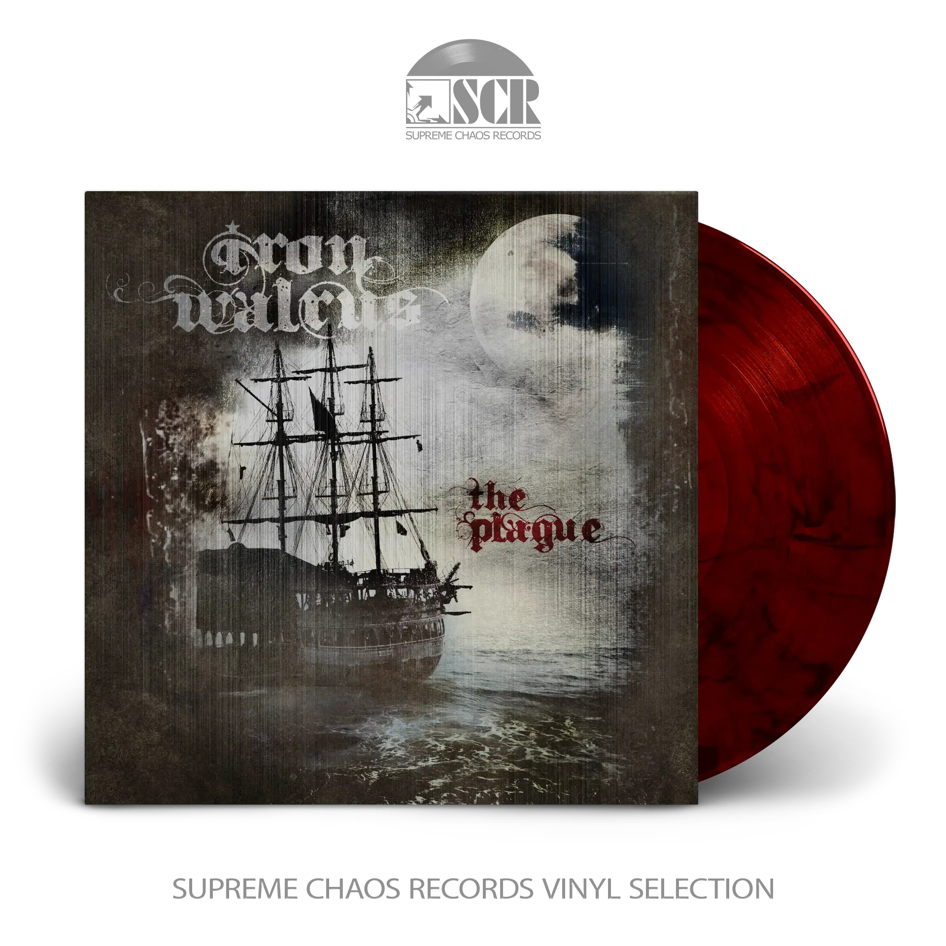 IRON WALRUS - The Plague [RED/BLACK LP] (Sludge/Doom Metal/Heavy Metal/Stoner Rock Vinyl)