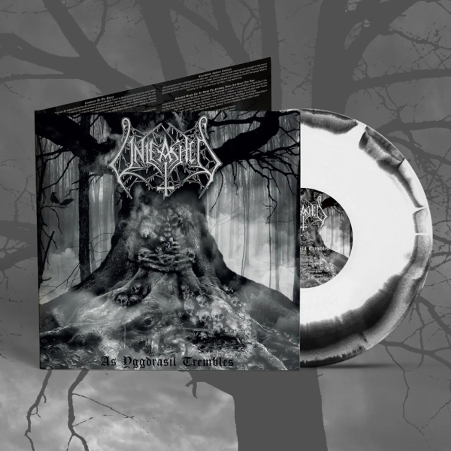 UNLEASHED · As Yggdrasil Trembles | WHITE BLACK MERGE LP (Death Metal Vinyl) · Bild 2