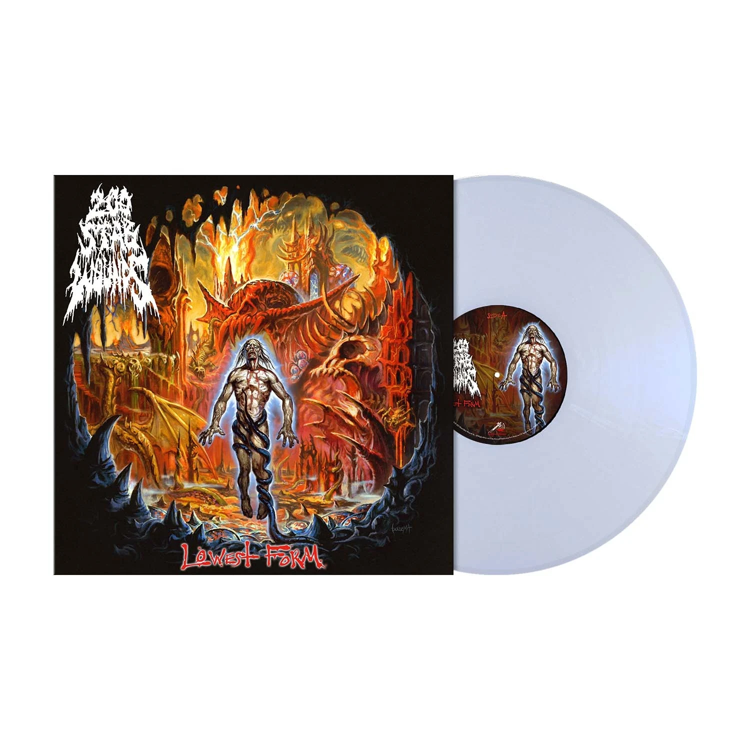 200 STAB WOUNDS · Lowest Form | WHITE BLUE LP (Death Metal Vinyl) · Bild 2