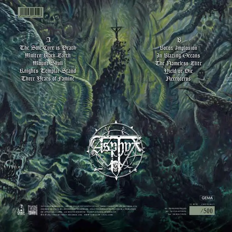 ASPHYX · Necroceros (Deluxe Pop-Up) | CLEAR LP (Death Metal Vinyl) · Bild 5