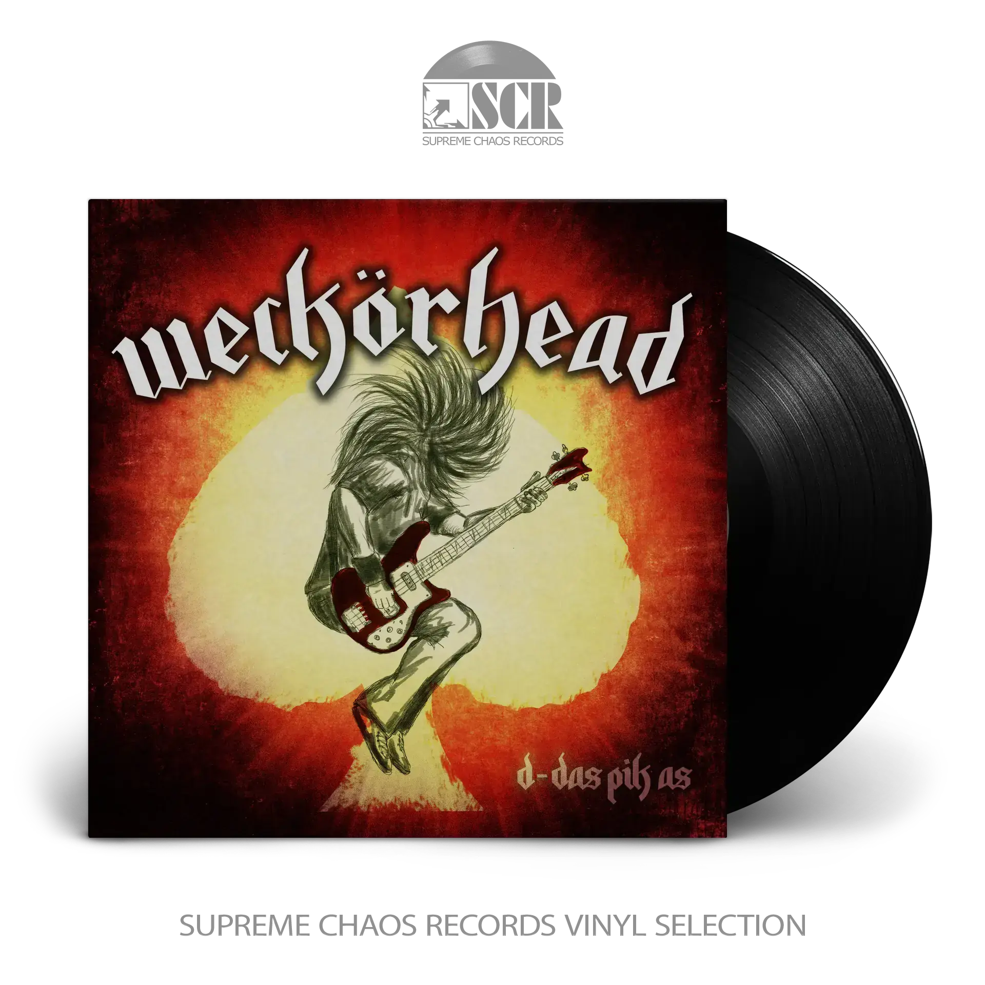 WECKÖRHEAD/SMOKING HUT ON STONES · D-das Pik As / Rock N Roll God | BLACK 7" EP (Hardrock Vinyl)