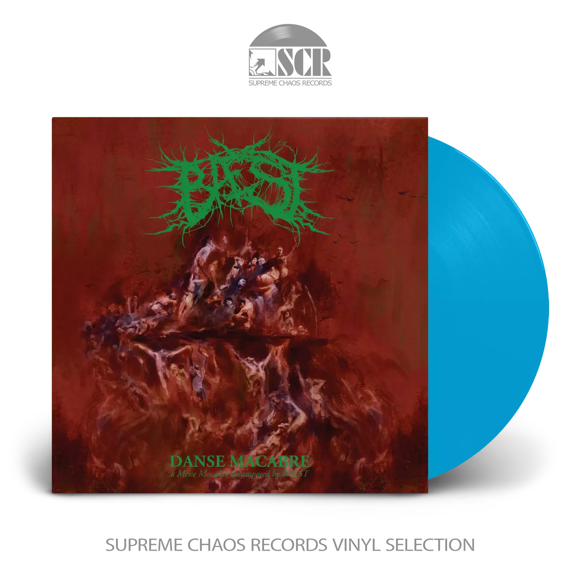 BAEST - Danse Macabre (Re-Issue 2023) [SKY BLUE] · LP (Death Metal Vinyl)