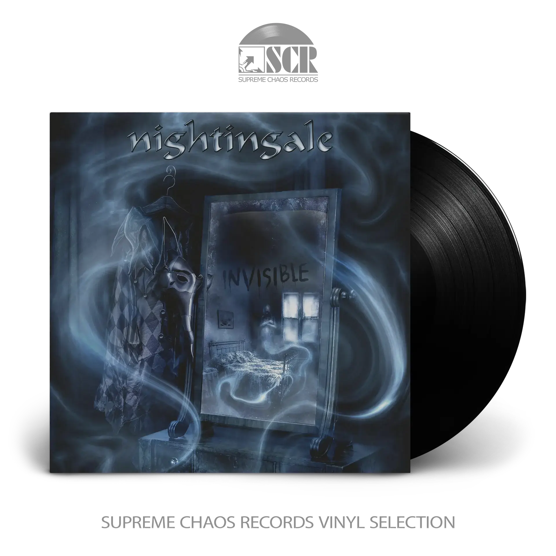 NIGHTINGALE · Invisible (Re-Issue) | BLACK LP (Progressive Rock Vinyl)