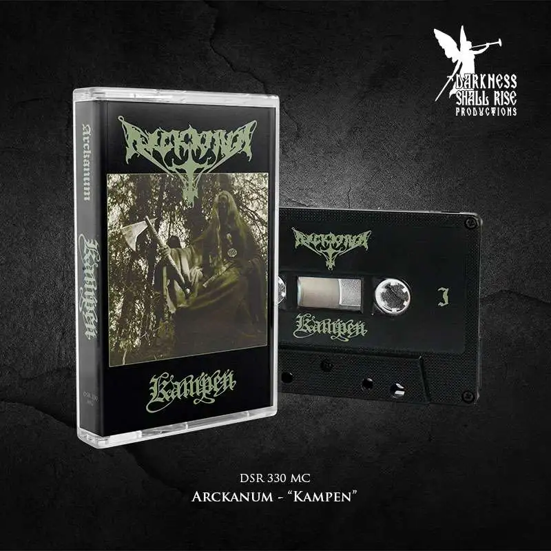 ARCKANUM · Kampen | BLACK TAPE (Black Metal Tapes)