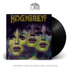 HEXENBRETT · Dritte Beschwörung: Dem Teufel Eine Tochter | BLACK LP (Heavy Metal/Black Metal Vinyl)