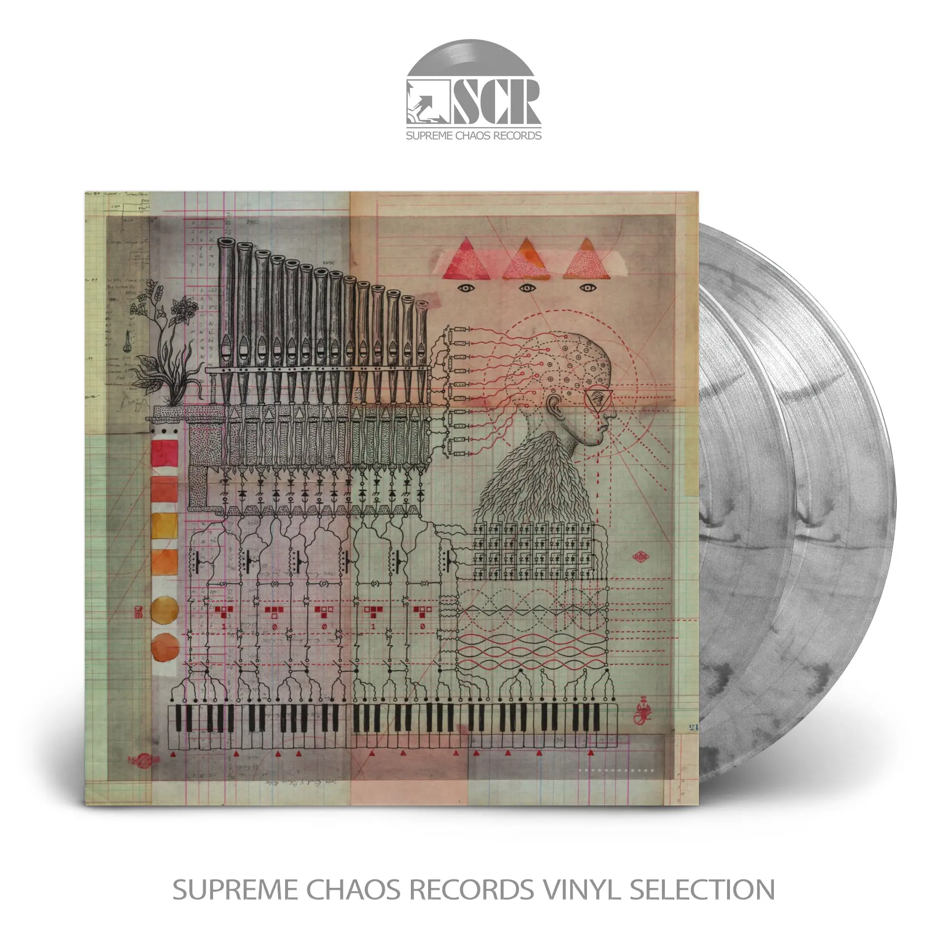 PUSCIFER · Existential Reckoning - Re-Wired | CLEAR/SMOKE DLP (Progressive Rock Vinyl)