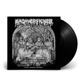 KADAVERFICKER · Kaos Nekros Kosmos | BLACK LP (Death Metal/Grindcore/Black Metal Vinyl)