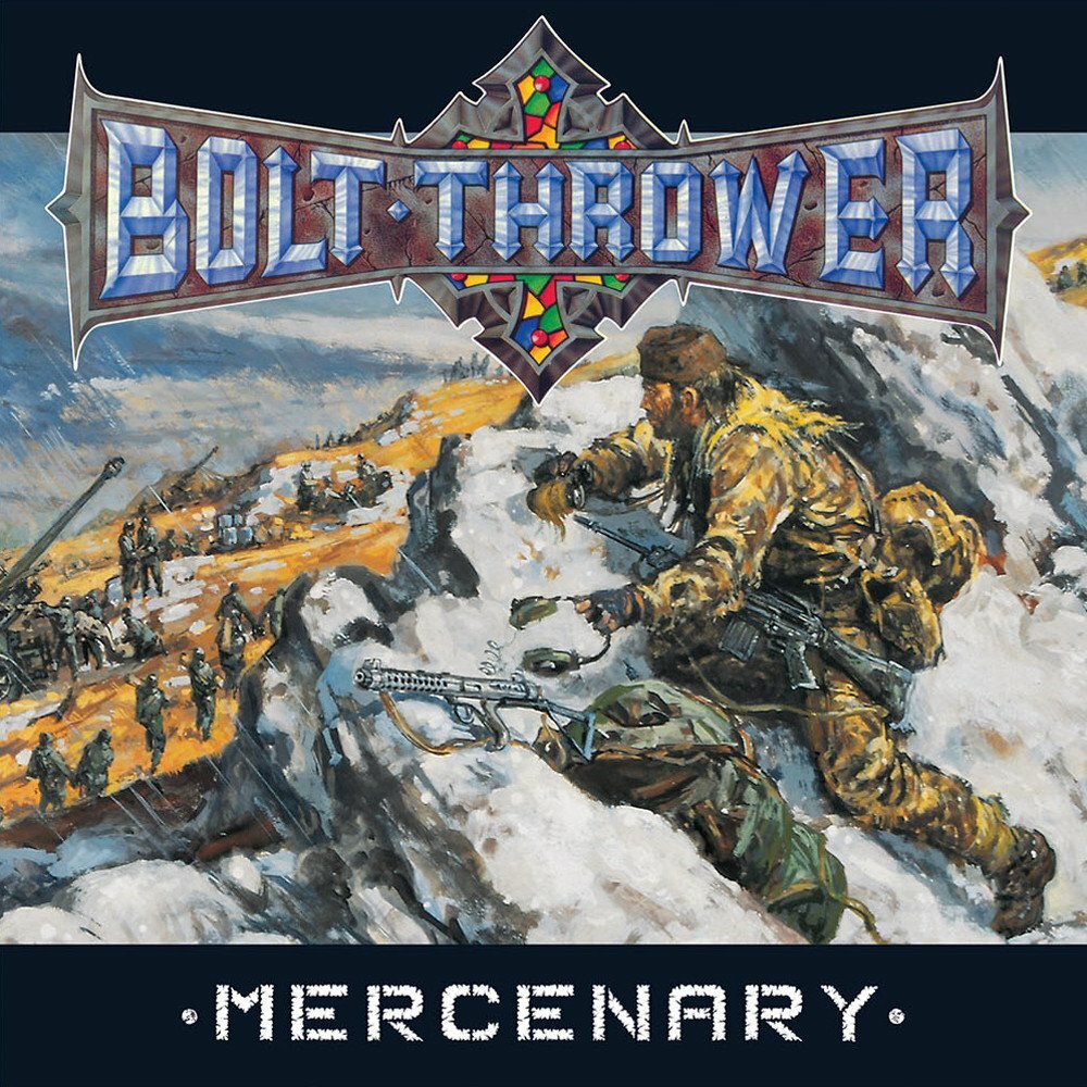 BOLT THROWER · Mercenary (US Import) | BLACK LP (Death Metal Vinyl) · Bild 1
