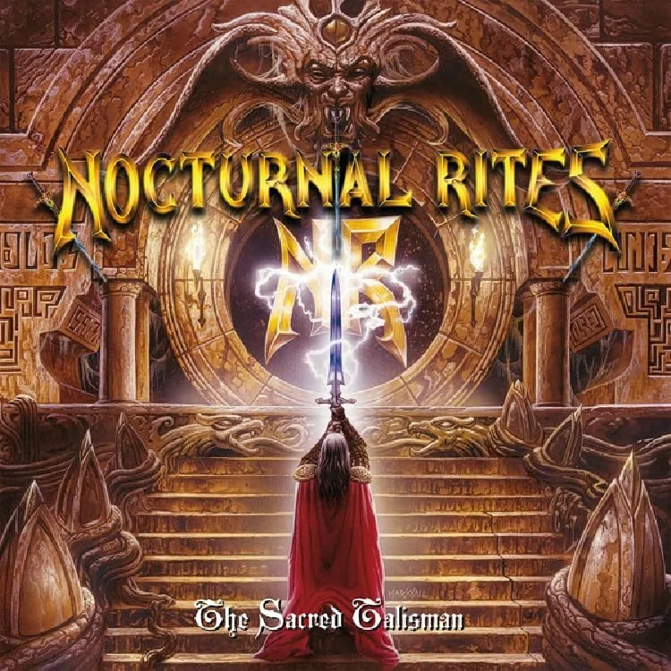 NOCTURNAL RITES - The Sacred Talisman (Re-Release) [CLEAR LP] (Power Metal Vinyl) · Bild 1
