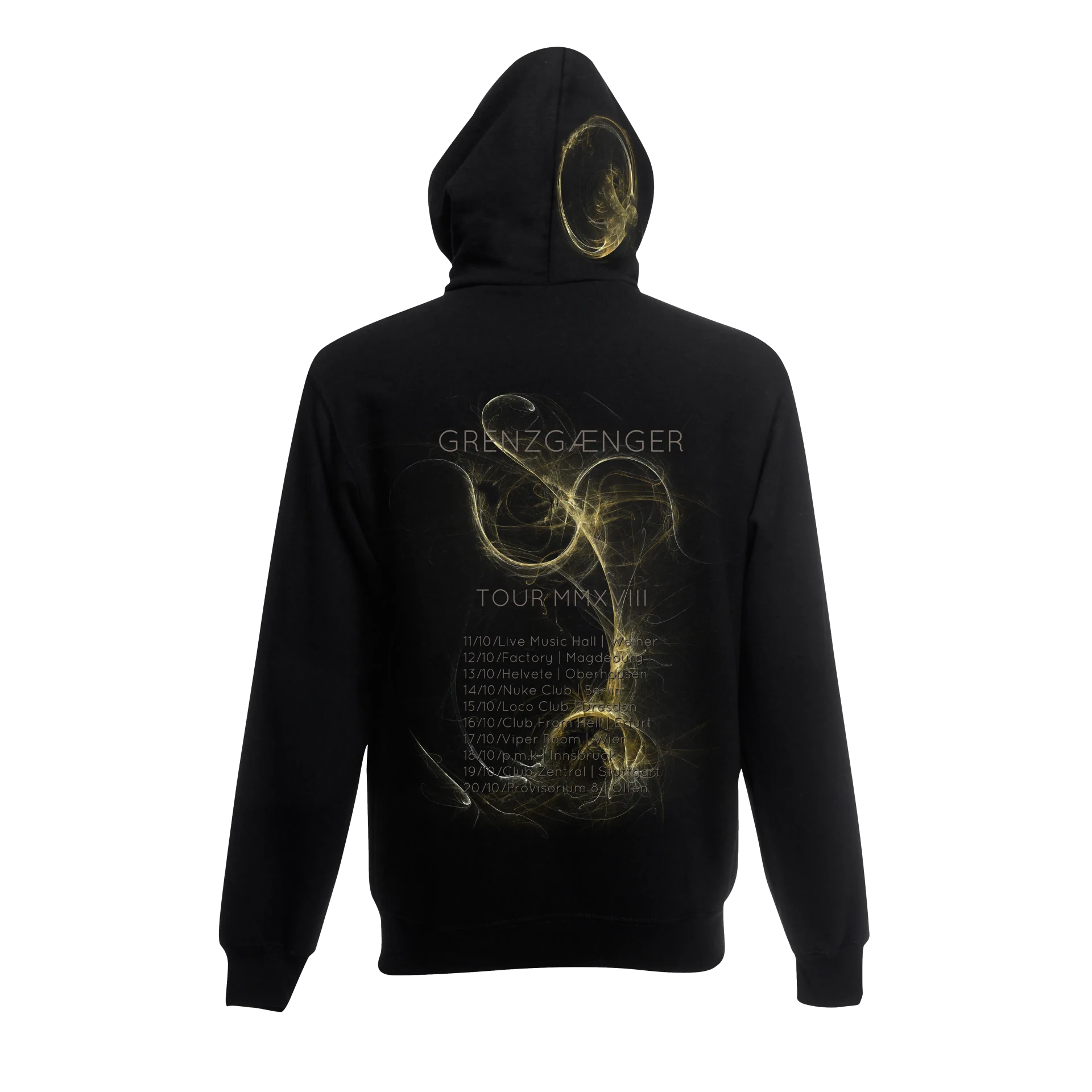 AGRYPNIE · Motiv: Grenzgaenger-Album Tour | ZIPPER (Black Metal Clothes) · Bild 2