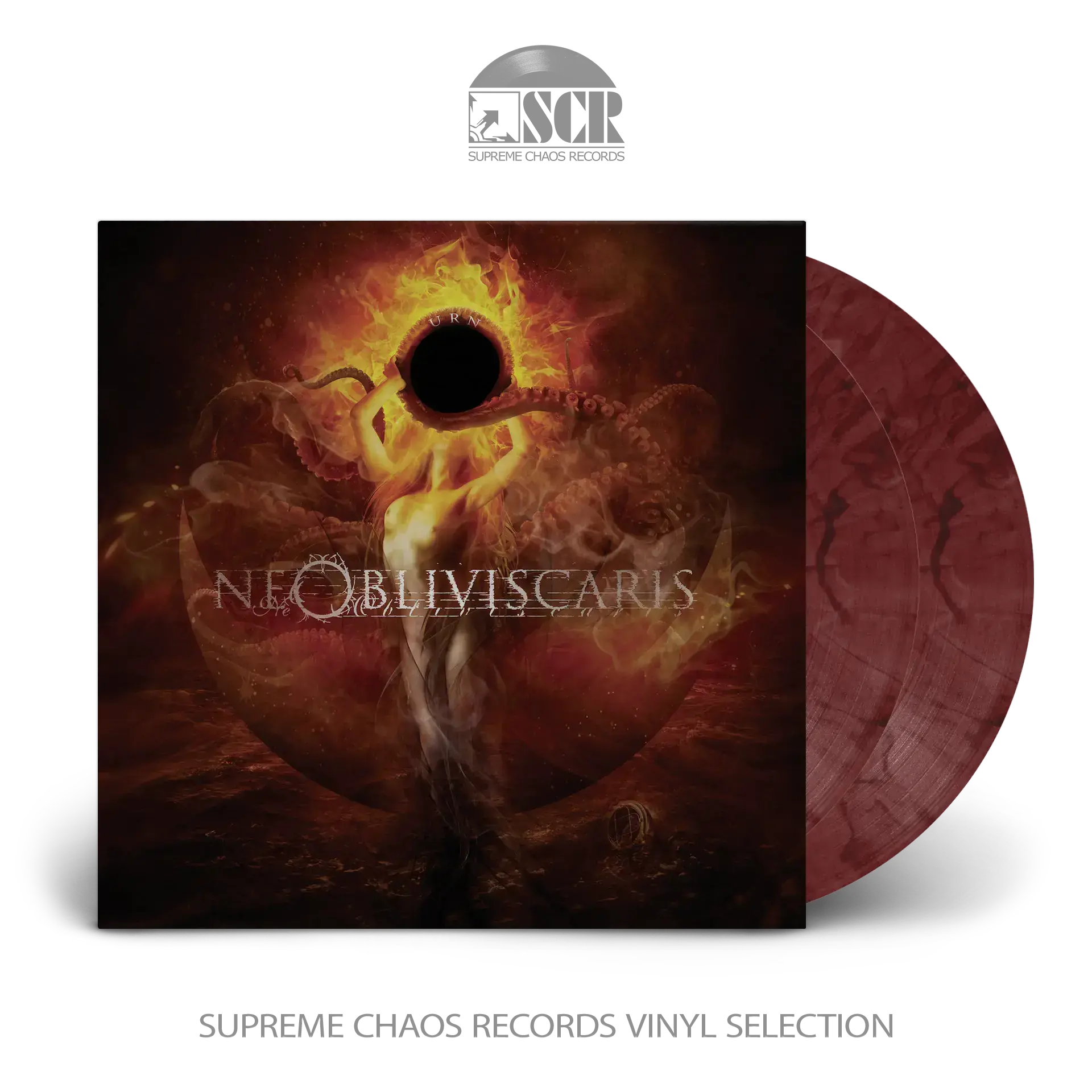 NE OBLIVISCARIS · Urn | RED/WHITE/BLACK MARBLED 2LP (Progressive Metal/Death Metal Vinyl)