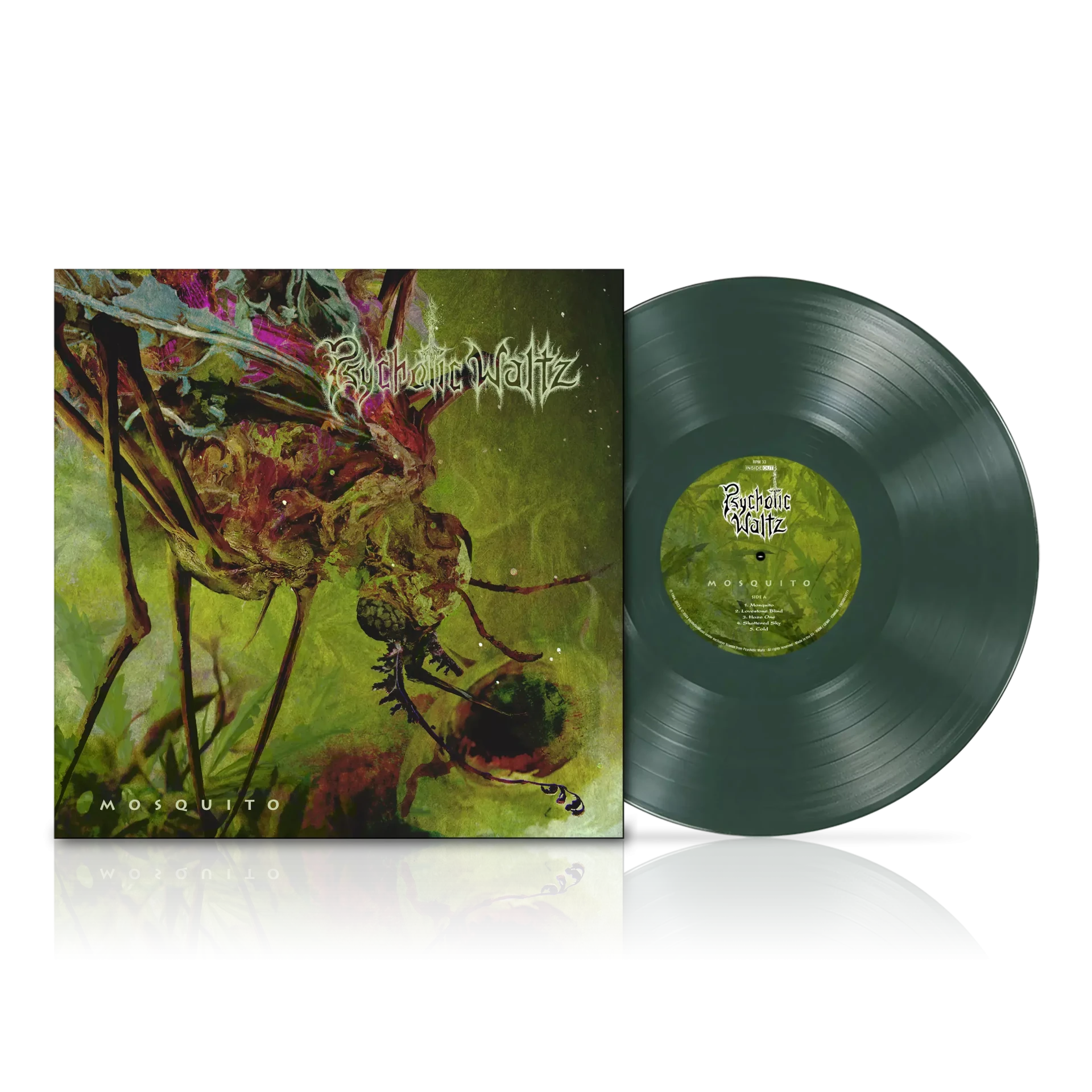 PSYCHOTIC WALTZ · Mosquito (Re-Issue 2024) | DARK GREEN LP (Progressive Metal Vinyl)
