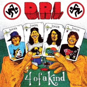 D.R.I. · Four Of A Kind | WHITE/GREEN SPLATTER LP (Thrash Metal Vinyl) · Bild 2