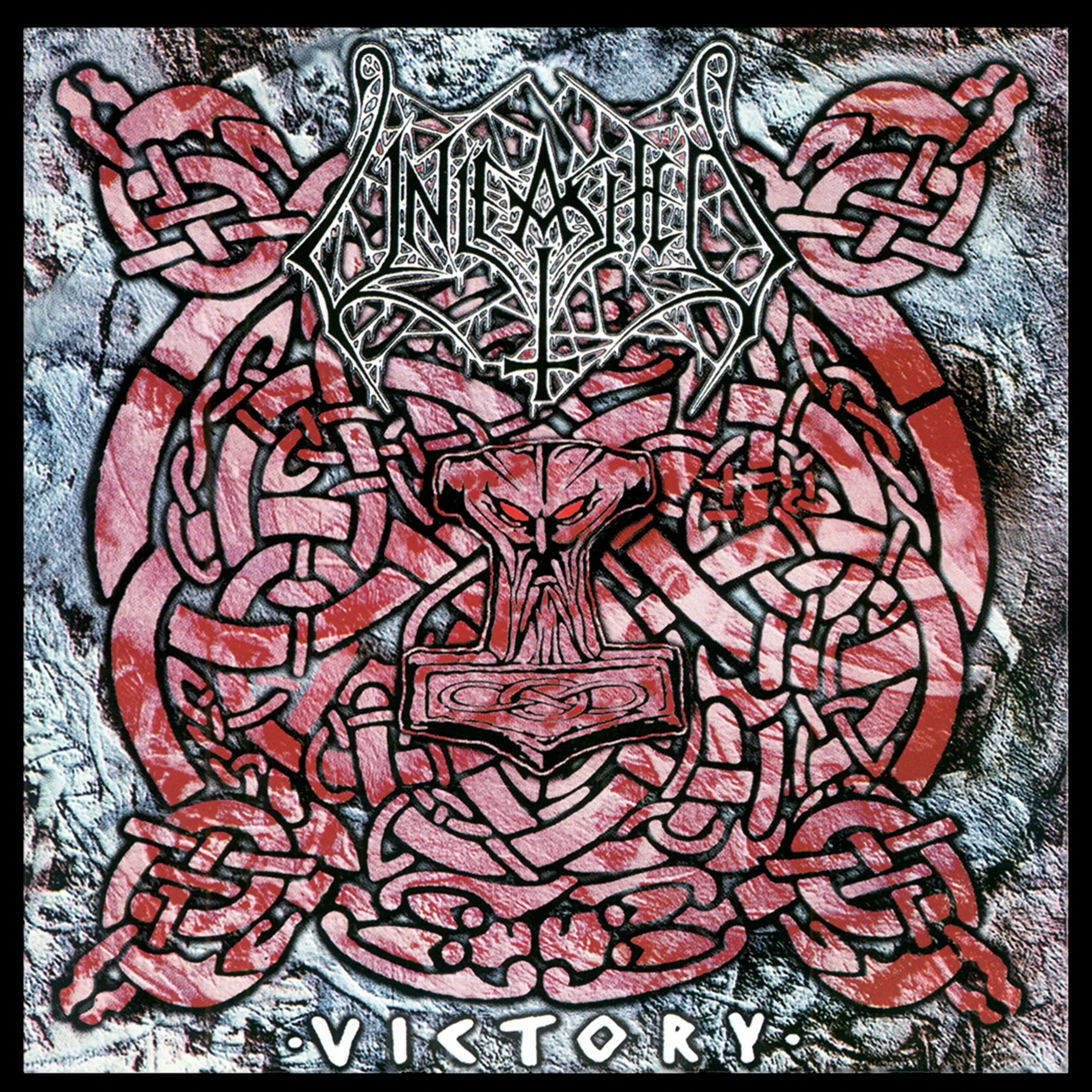 UNLEASHED - Victory · TRANSPARENT RED (Death Metal Vinyl) · Bild 1