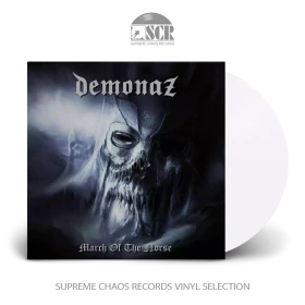 DEMONAZ · March Of The Norse | WHITE LP (Black Metal Vinyl)