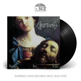 CRYPTOPSY · None So Vile (Re-Release) | BLACK LP (Progressive Metal/Technical Death Metal/Grindcore Vinyl)