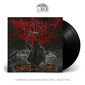 KNIFE · Knife | BLACK LP (Thrash Metal/Punk Vinyl)