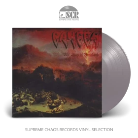 CANCER · The Sins Of Mankind | SILVER LP (Death Metal Vinyl)