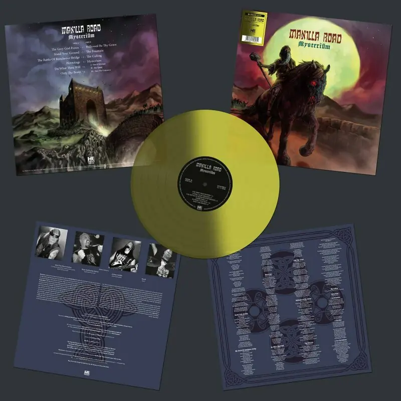 Manilla Road · Mysterium | Yellow BI-COLOR LP