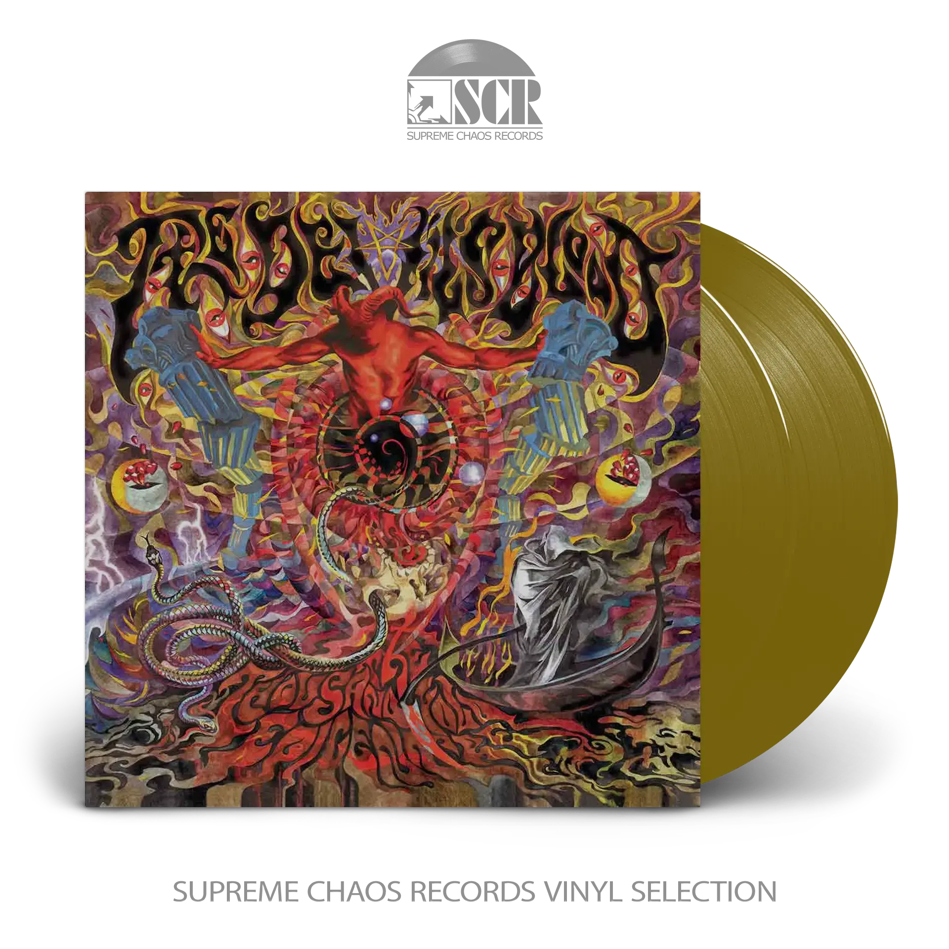 THE DEVIL'S BLOOD - The Thousandfold Epicentre · GOLD 2LP THE DEVIL'S BLOOD - The Thousandfold Epicentre · GOLD 2LP (Hard Rock Vinyl)