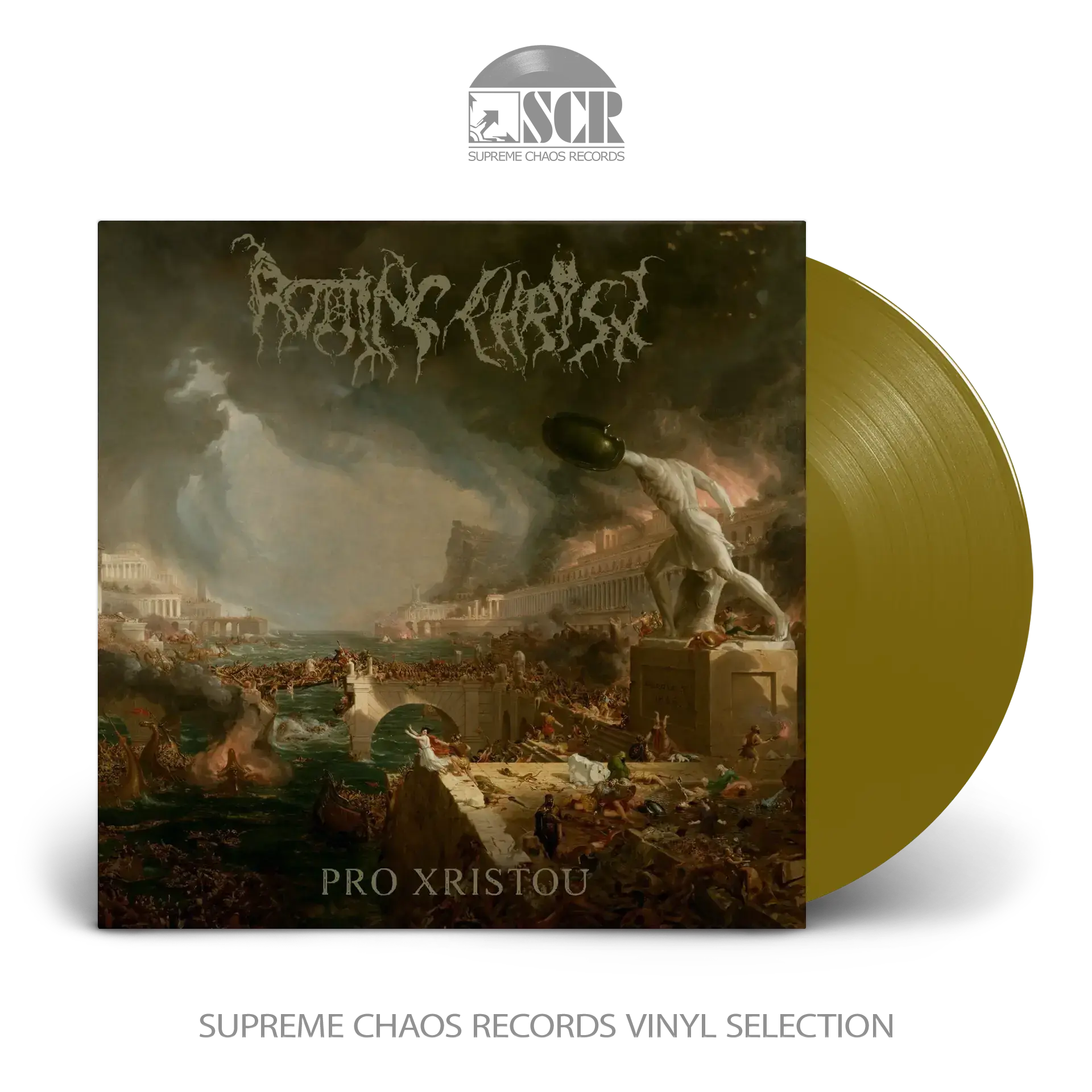 ROTTING CHRIST · Pro Xristou | GOLD LP (Black Metal/Death Metal Vinyl)