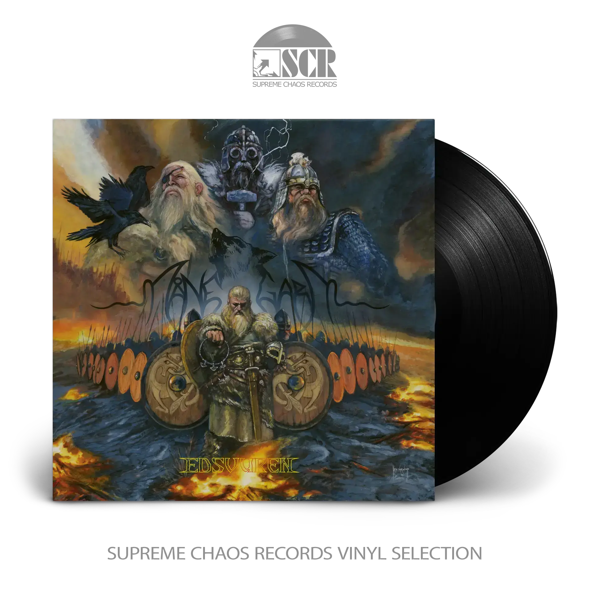 MANEGARM - Edsvuren · BLACK LP MANEGARM - Edsvuren · BLACK LP (Black Metal/Viking Metal Vinyl)
