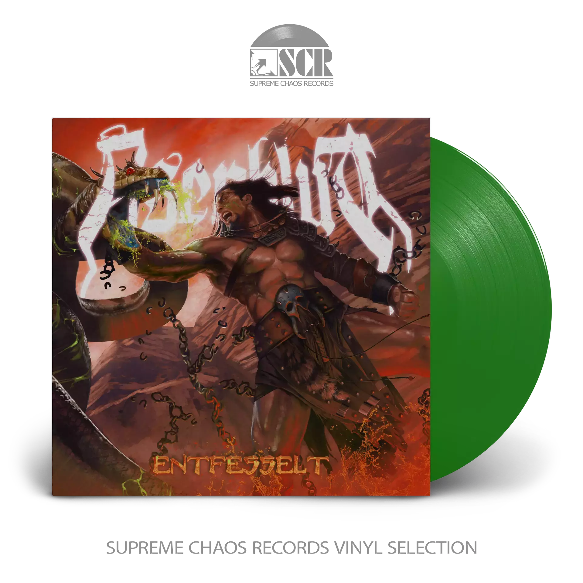 ASENBLUT · Entfesselt | GREEN LP (Viking Metal Vinyl)