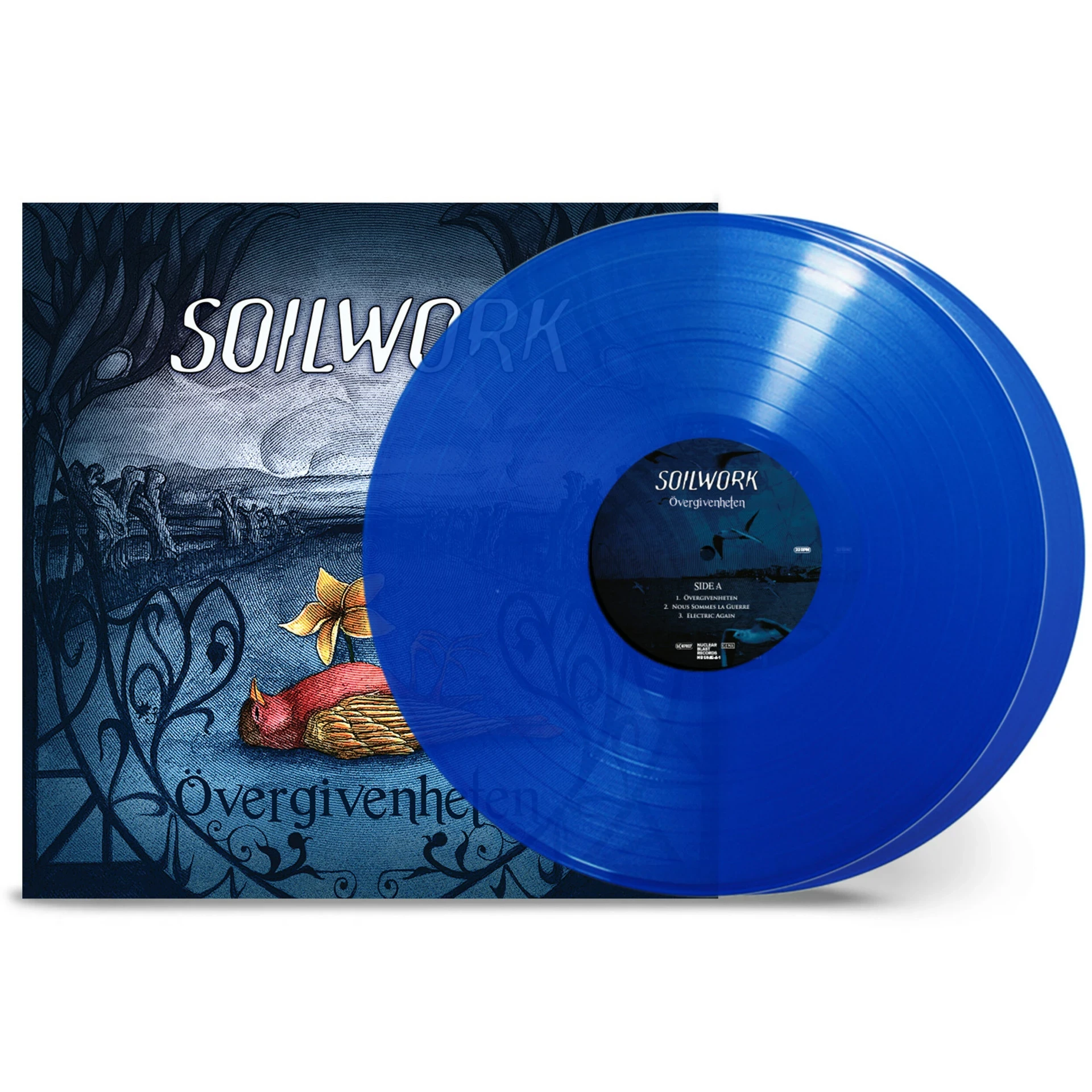 SOILWORK · Övergivenheten | TRANSPARENT BLUE DLP (Melodic Death Metal Vinyl)