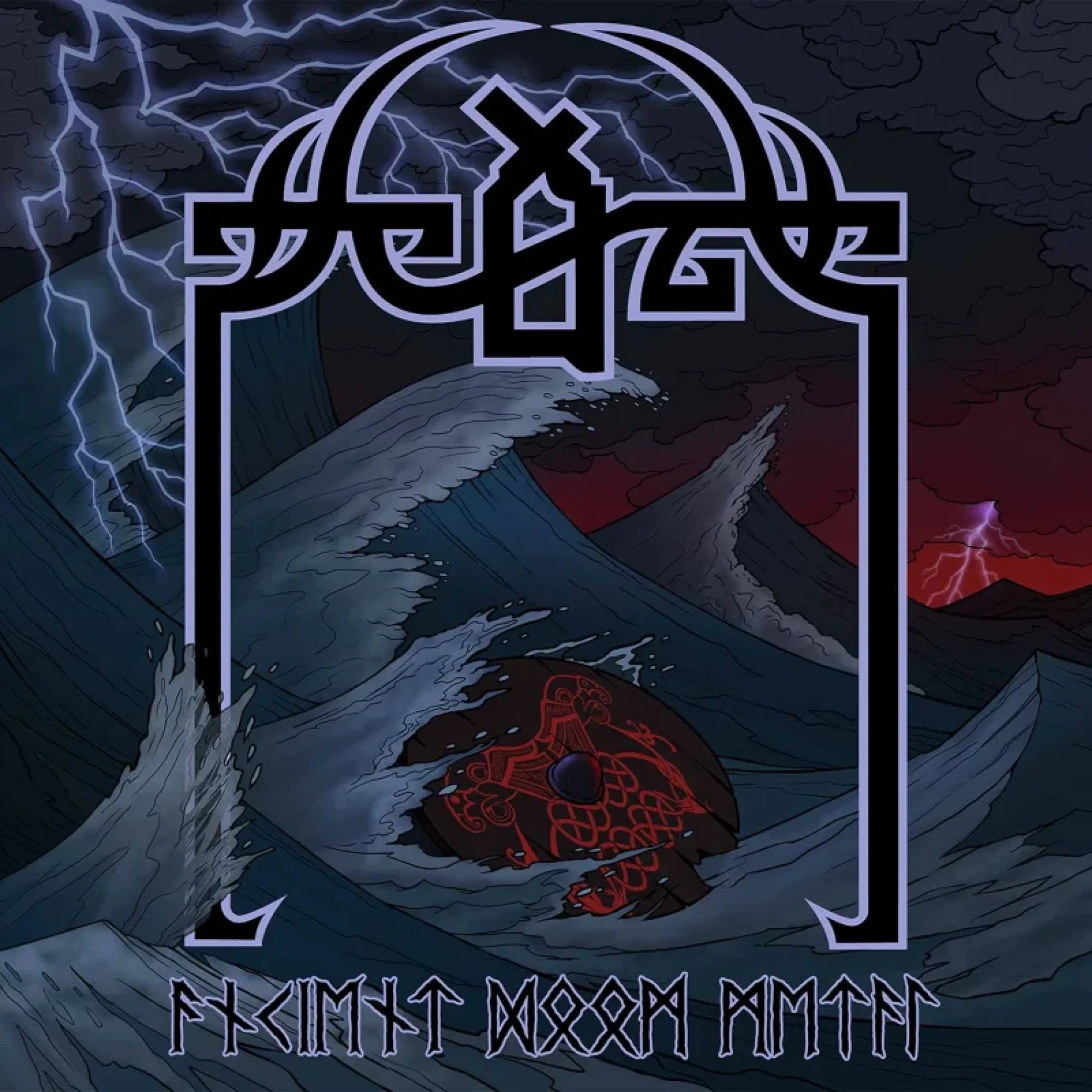 SCALD · Ancient Doom Metal | SEA BLUE LP (Doom Metal Vinyl) · Bild 2