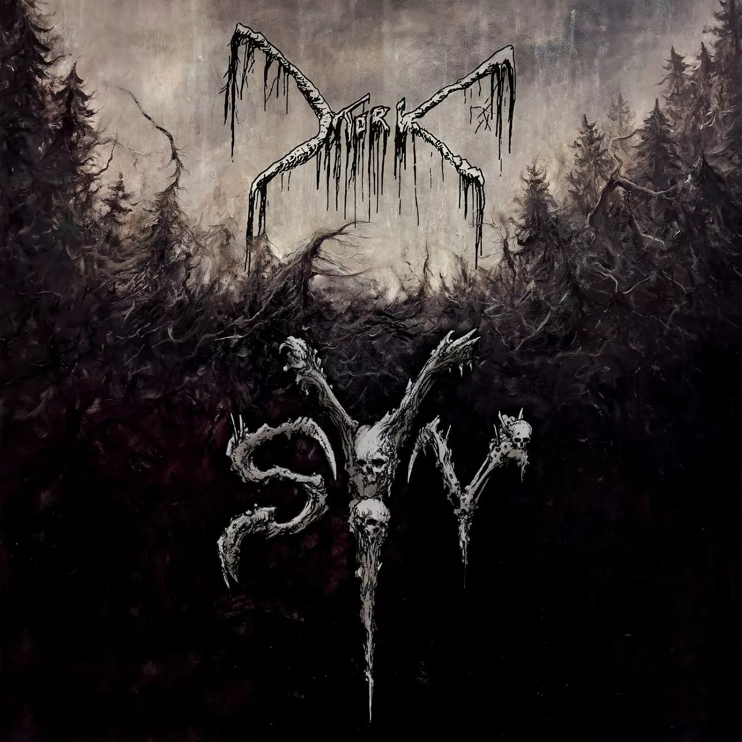 MORK · Syv | BLACK LP (Black Metal Vinyl) · Bild 1